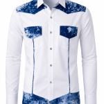 Chemise pour homme à manches longues,