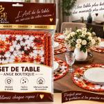 ENSEMBLE NAPPE DE TABLE