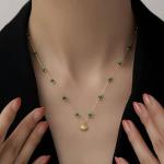 Collier Eclat d'éméraude