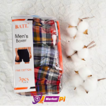 Lot de 3 Caleçons Boxer Mi-Hauts pour Homme